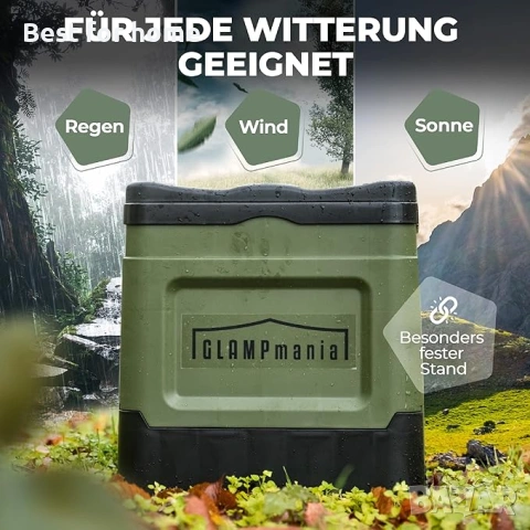 GLAMPmania Къмпинг тоалетна без химикали, снимка 3 - Химически тоалетни - 53733860