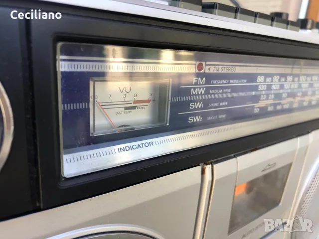радиокасетофон Sanyo M9930K-Silver, снимка 15 - Радиокасетофони, транзистори - 55996288
