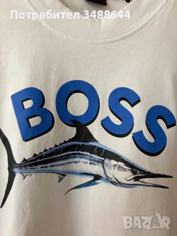 Мъжка тениска BOSS, снимка 4 - Тениски - 55927795