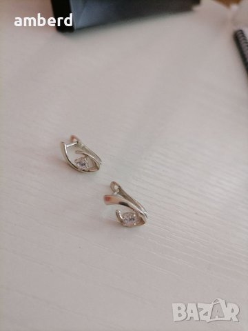 Страхотни сребърни обеци - модел Е014, снимка 2 - Обеци - 41305029