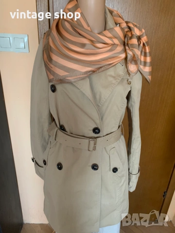 Дамски тренч (шлифер) Massimo Dutti, размер S, снимка 2 - Палта, манта - 53704726