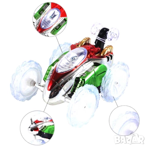 Кола Dasher-Radio-Control, Дистанционно управление, Музикална, 3D Светлини, снимка 5 - Коли, камиони, мотори, писти - 52674412