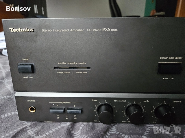 Стерео усилвател Technics SU-V670, снимка 4 - Ресийвъри, усилватели, смесителни пултове - 52448440