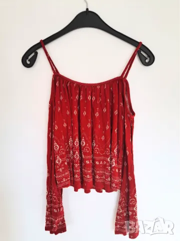 Бохо блузка, снимка 2 - Ризи - 50159858