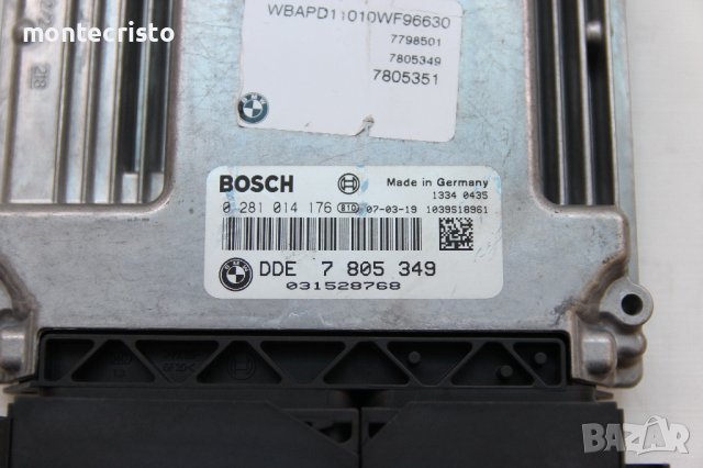 Моторен компютър BMW X3 E83 (2003-2010г.) 0281014176 / 0 281 014 176 / 7 805 349 / 7805349, снимка 2 - Части - 44489424