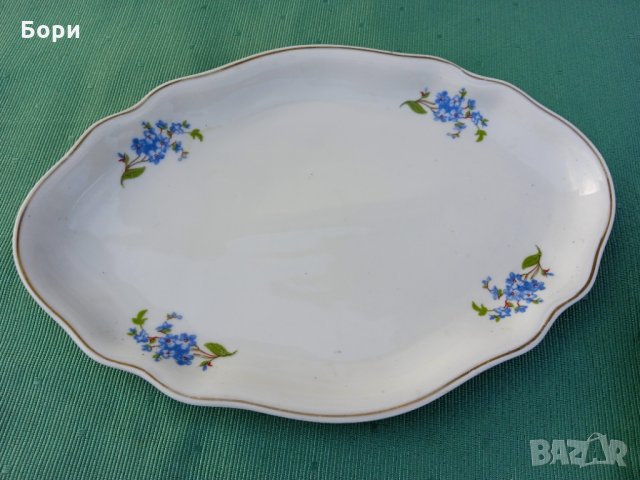 Стар порцелан ARPO Curtea de Arges Fine Porcelain, снимка 4 - Чинии - 35849867