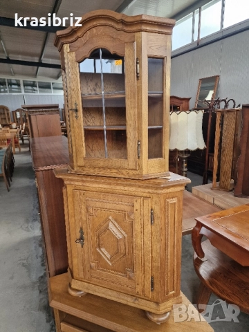 Ъглова Витрина за Окачване-внос от Германия!, снимка 3 - Секции и витрини - 52476108