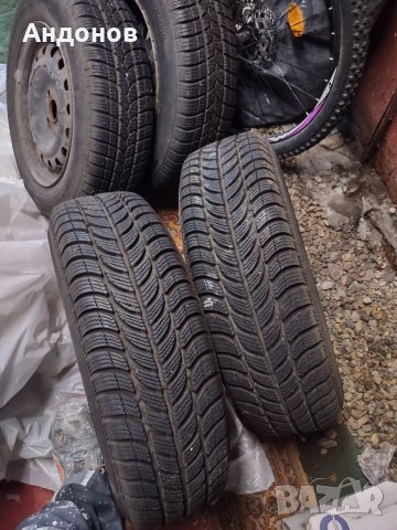 Зимни гуми на малко километри, снимка 1 - Гуми и джанти - 39351717