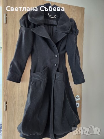 Черно палто, снимка 7 - Палта, манта - 41121001