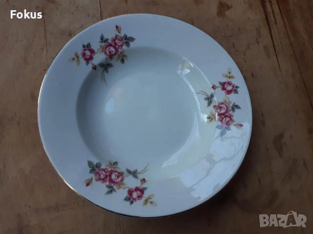 Български порцелан чиния