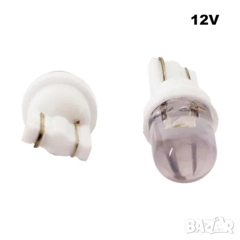 LED крушки T10 12V 6000K 2 броя вариант 37