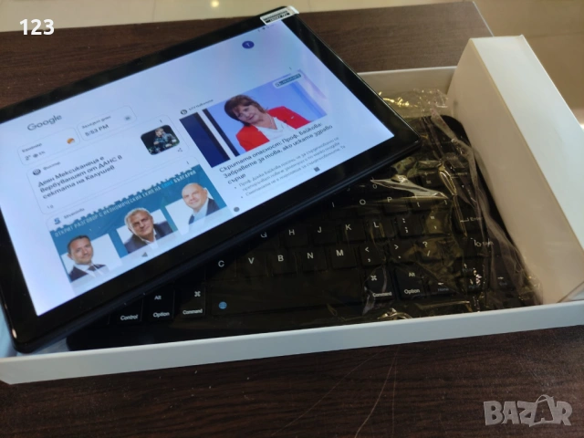 ANDROID 15 таблет 10.1 инча, с case, мишка и клавиатура