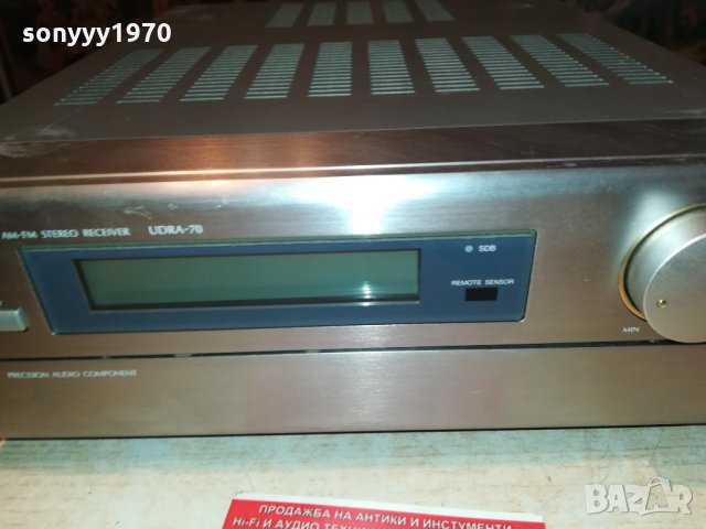 DENON UDRA-70 RECEIVER MADE IN GERMANY 0802222010, снимка 6 - Ресийвъри, усилватели, смесителни пултове - 35721660