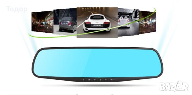 📷📸 Видеорегистратор тип огледало за задно виждане DVR JPG 1080 P -8Mpx 👀