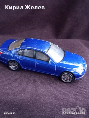 Метална количка BMW 5 SERIES рядка за КОЛЕКЦИЯ ДЕКОРАЦИЯ 41768