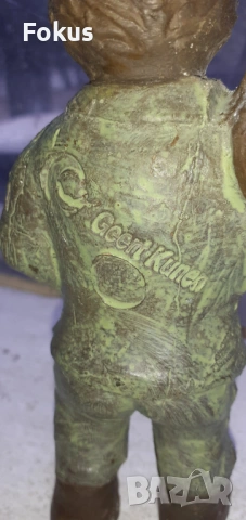 Авторска керамика фигурка момче на Geert Kunen - подписана, снимка 4 - Антикварни и старинни предмети - 53336880