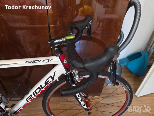 Шосеен велосипед Ridley orion carbon ultegra монтаж 2х 10, снимка 4 - Велосипеди - 51698286