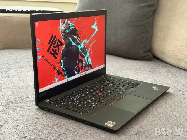 14’FHD IPS Touch/Ryzen 7 Pro-5850u/32GB Ram/Thinkpad P14s g2/Radeon4GB, снимка 4 - Лаптопи за работа - 53456346