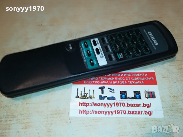 AIWA RC-6AT03 AUDIO REMOTE-ВНОС SWISS 1004221739, снимка 7 - Други - 36409038