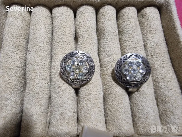 Нови,красиви, сребърни обеци , снимка 2 - Обеци - 49039836