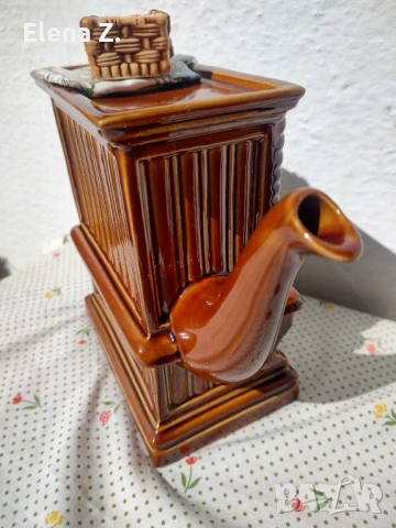 Подписан рядък чайник Portmeirion Botanic Garden Cardew, снимка 9 - Декорация за дома - 53808895