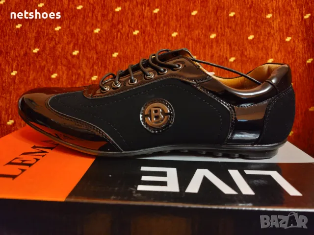 LEMAX-мъжки официални обувки №43, снимка 3 - Официални обувки - 49213341