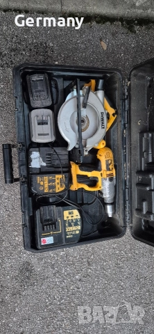 dewalt пендула циркуляр винтоверт зарядно 24v батерия, снимка 11 - Винтоверти - 52828951