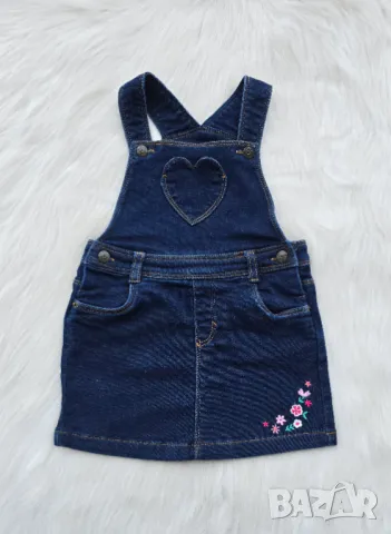 Дънков сукман 18-24 месеца, снимка 8 - Бебешки рокли - 48937970