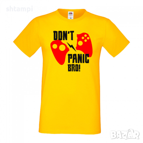 Мъжка тениска Don't Panic Bro, снимка 6 - Тениски - 36193106
