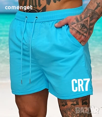 ЛЯТО 2025! Мъжки бански / плувни шорти CRISTIANO RONALDO CR7 / РОНАЛДО. Поръчай на отбор по ИЗБОР!, снимка 2 - Бански - 50745954