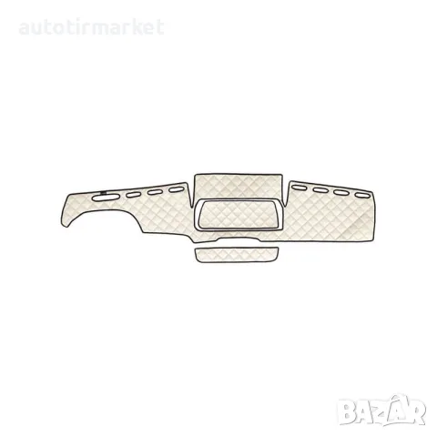 Кожена постелка за табло за MAN tgx – AK142