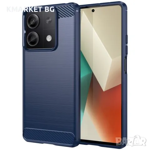 Xiaomi Redmi Note 13 5G Удароустойчив Carbon Fiber Калъф и Протектор, снимка 3 - Калъфи, кейсове - 47951543