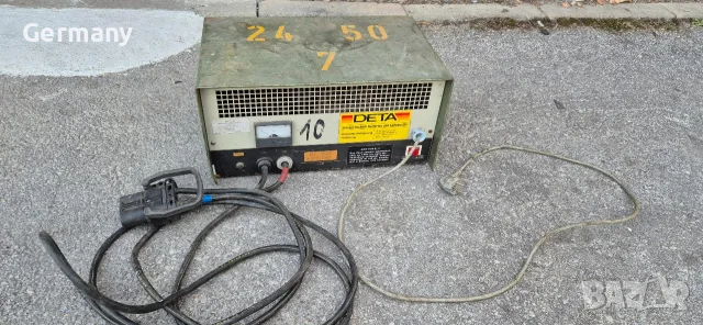 немско зарядно за електрокар мотокар 24v 50a, снимка 2 - Аксесоари и консумативи - 56121221