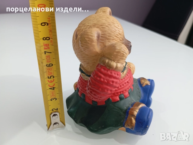 Стара касичка мече керамика, снимка 8 - Антикварни и старинни предмети - 52690136