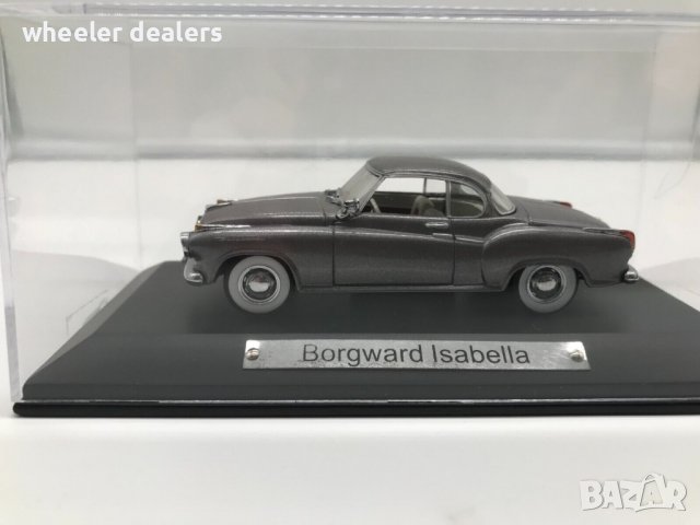 Метална количка Ixo/Altaya Borgward Isabella 1:43, снимка 1 - Колекции - 39617319