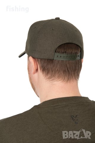 Шапка Fox Collection Baseball Cap Green/Black, снимка 7 - Екипировка - 41388836