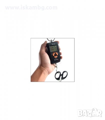 ЕЛЕКТРОННО ДОМАКИНСКО КАНТАРЧЕ С КУКА- ДО 45 КГ. - код 0112, снимка 2 - Електронни везни - 34090901