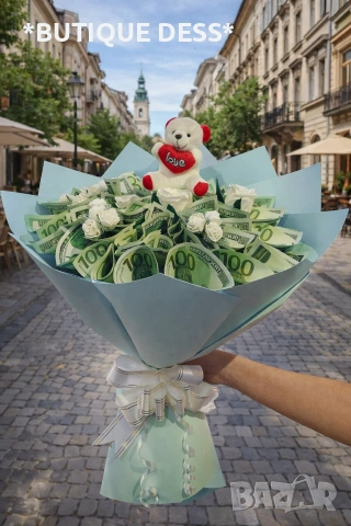 Светещ, ръчно изработен букет "DESS"✨️🦋, снимка 17 - Декорация за дома - 45798920