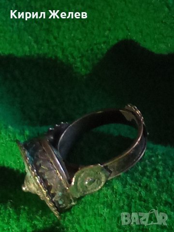 17 ВЕК САЧАНЕН ЧОРБАДЖИЙСКИ ВЪЗРОЖДЕНСКИ ПРЪСТЕН СРЕБРО/САЧАН КУЮМДЖИЙСКА РЯДКА ИЗРАБОТКА 27252, снимка 18 - Антикварни и старинни предмети - 36772061