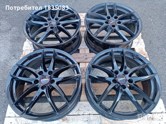 Лети джанти 18ки 5х112 Ronal, снимка 2 - Гуми и джанти - 52866356