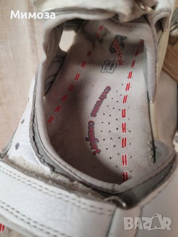 Light style ортопедични  бели сандали естествена кожа- 42 номер, снимка 18 - Сандали - 41784801