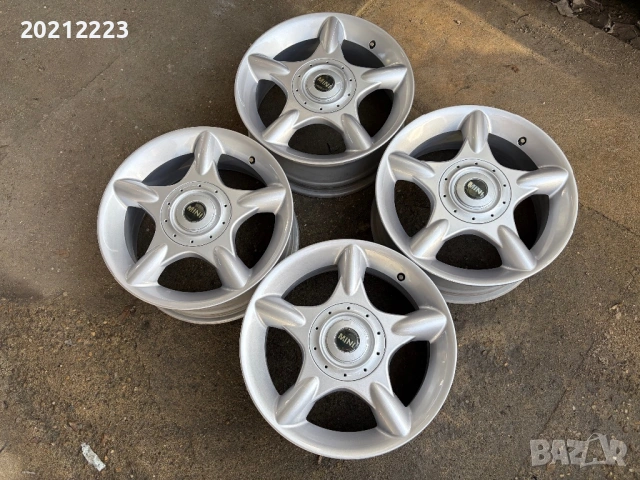 4 броя алуминиеви джанти за MINI COOPER,ONE,COUPE,HATCH,CLUBMAN 16, снимка 7 - Гуми и джанти - 53708495