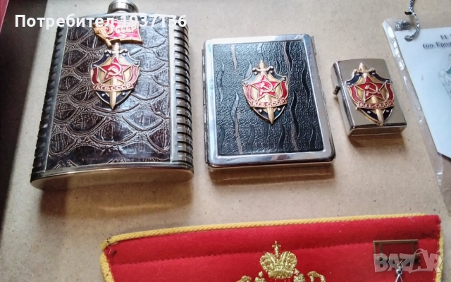 Руски кортик + нагръдни знаци на МВД КГБ, снимка 6 - Колекции - 51974052