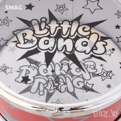 Барабан с палки Ø17х10см S_1182211, снимка 2 - Музикални играчки - 49204570