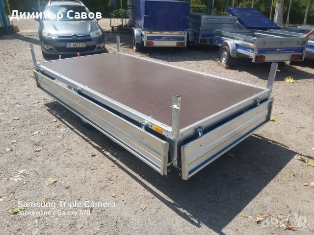 Ремарке Поп Индъстри 3.10 х 1.60 до 750кг., снимка 10 - Ремаркета - 52547472