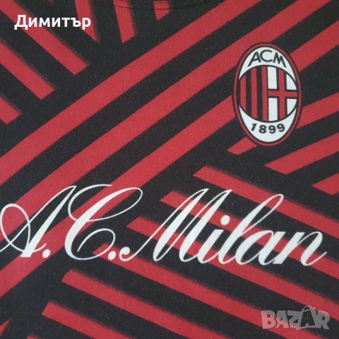 Фенска тениска AC Milan Милан, снимка 3 - Футбол - 48326512