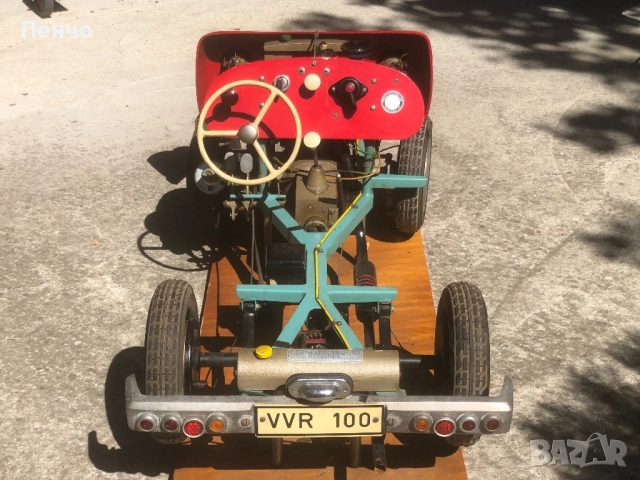 ретро автомобил /учебен демонстрационен модел/ - 1950/60г. - GERMANY, снимка 10 - Антикварни и старинни предмети - 51603142