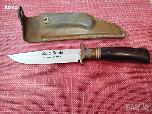 Нож ножка лов и риболов античен King Knife , снимка 9 - Ножове - 50112345