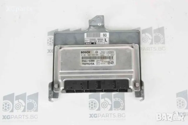 Компютър двигател за Toyota Corolla E12 1.4i 97 к.с. (2001-2007) 0261208435, 89661-02B00