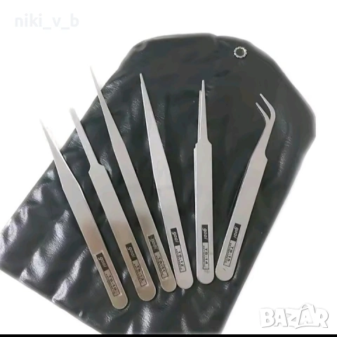 Комплект пинсети, снимка 3 - Други инструменти - 53276530